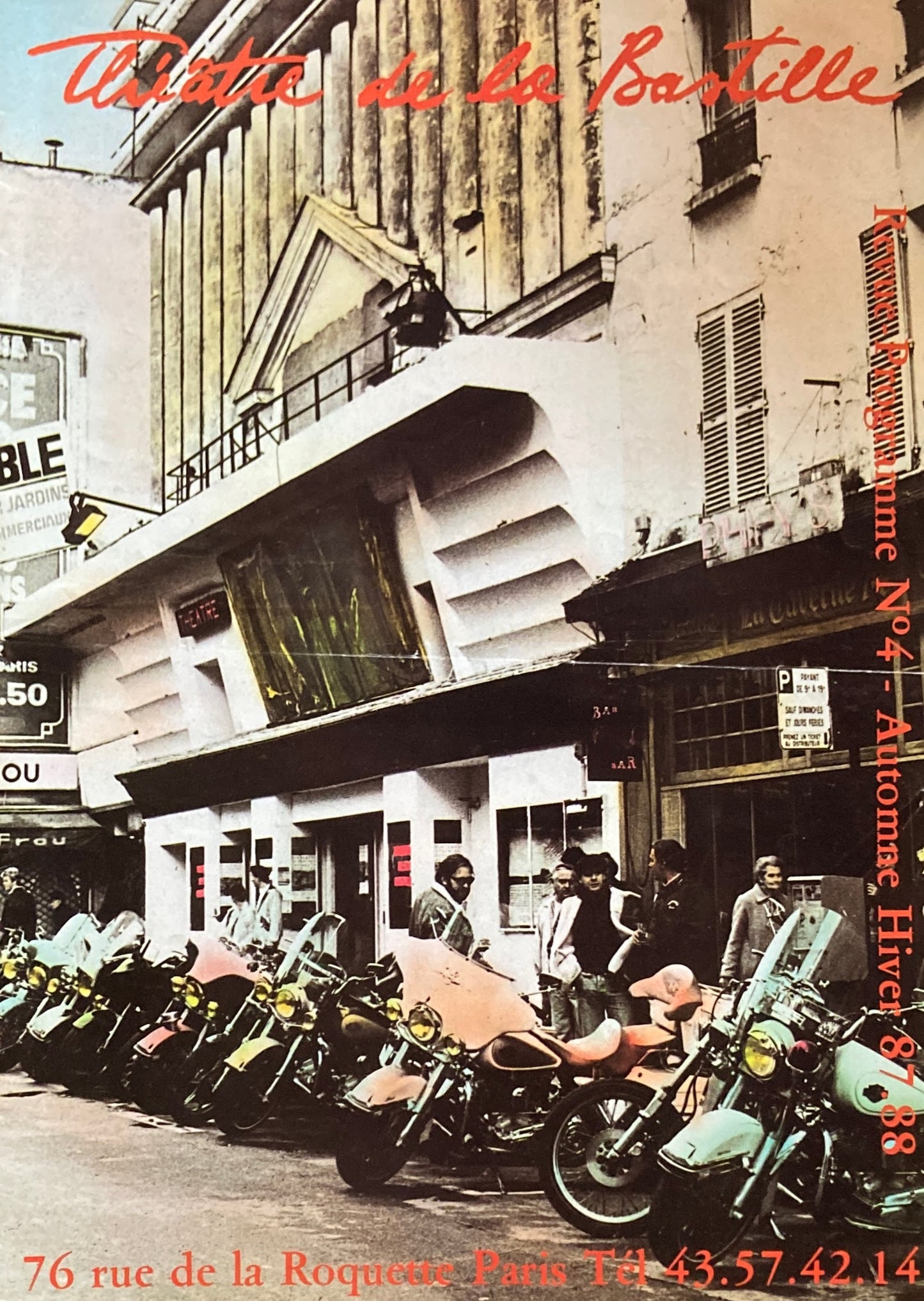 Theatre of La Bastille Revue-Programme No.4