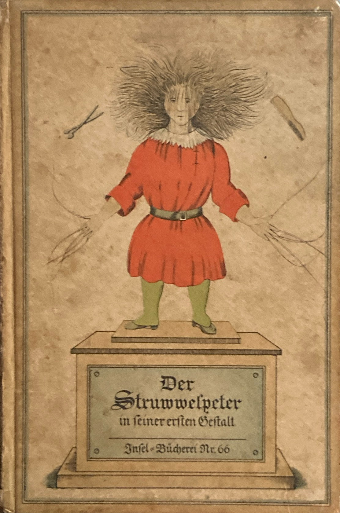 Der Struwwelpeter in Feiner Ersten Gestalt, Insel Bucherei Nr. 66 もじゃもじゃペーター