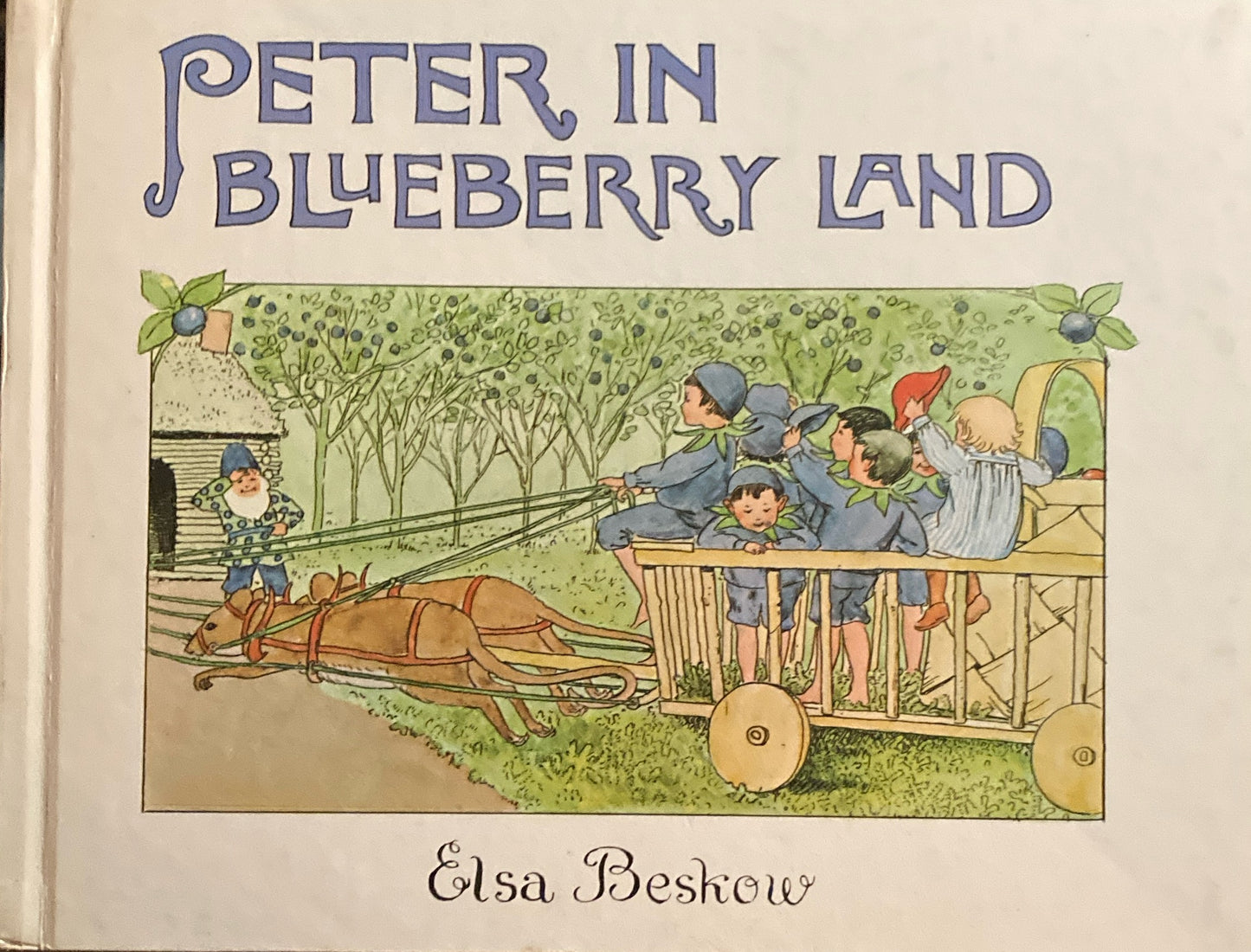 Peter in Blueberry Land Elsa Beskow エルサ・ベスコフ