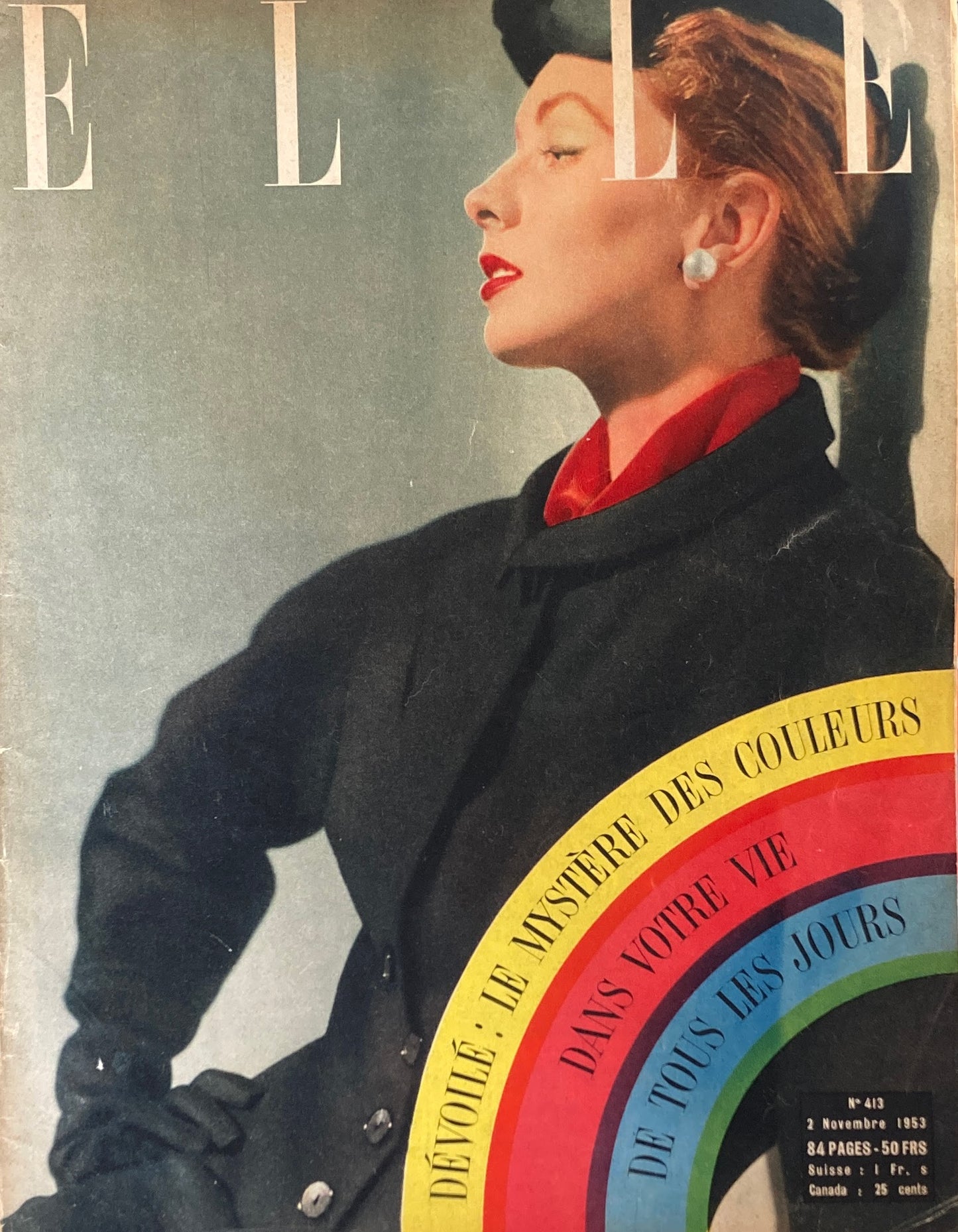 ELLE No.413-2 Novembre 1953 France