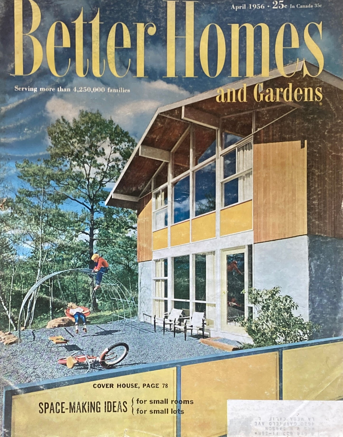 Better Homes and Gardens April 1956