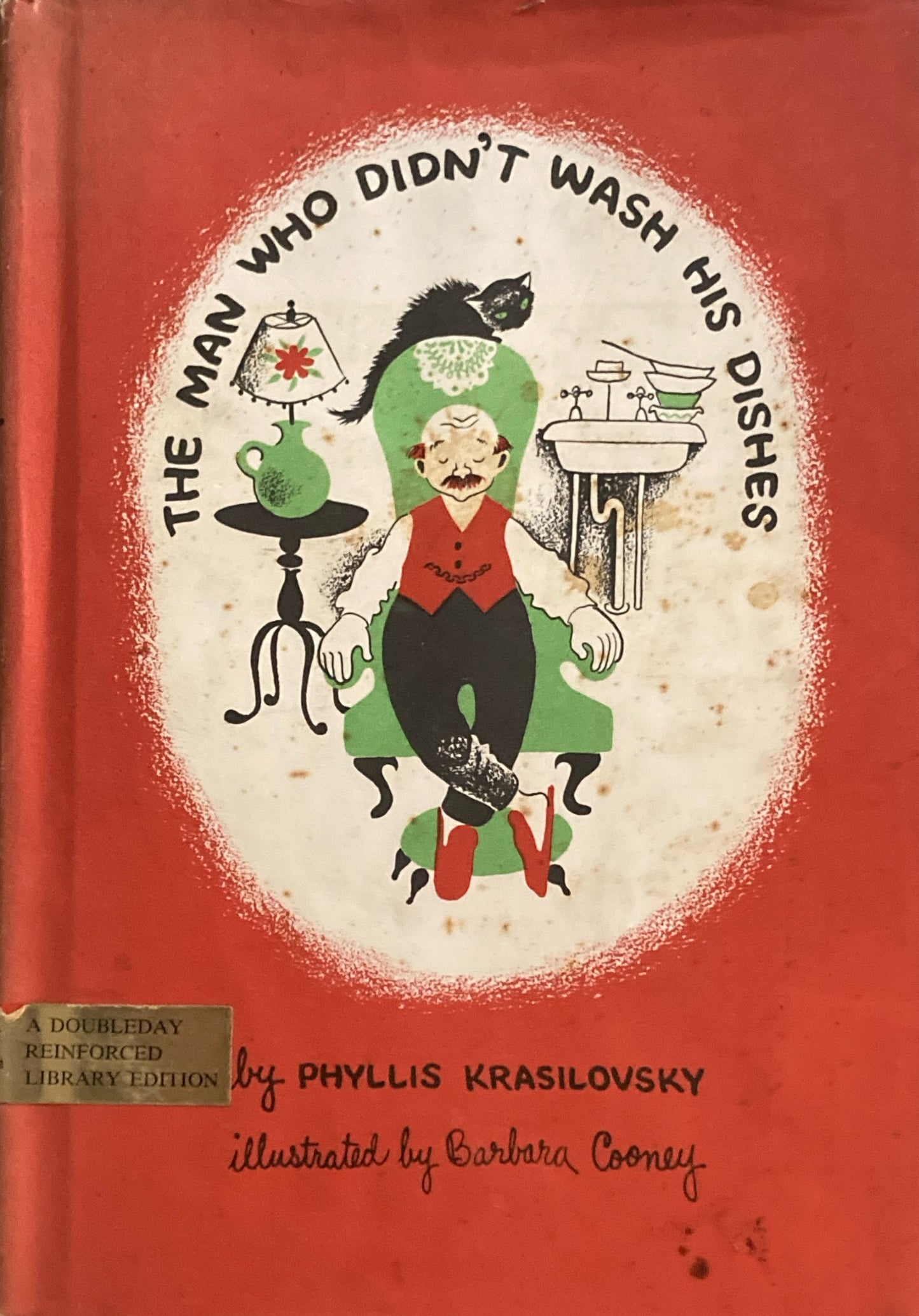 Man Who Didn't Wash His Dishes Barbara Cooney バーバラ・クーニー