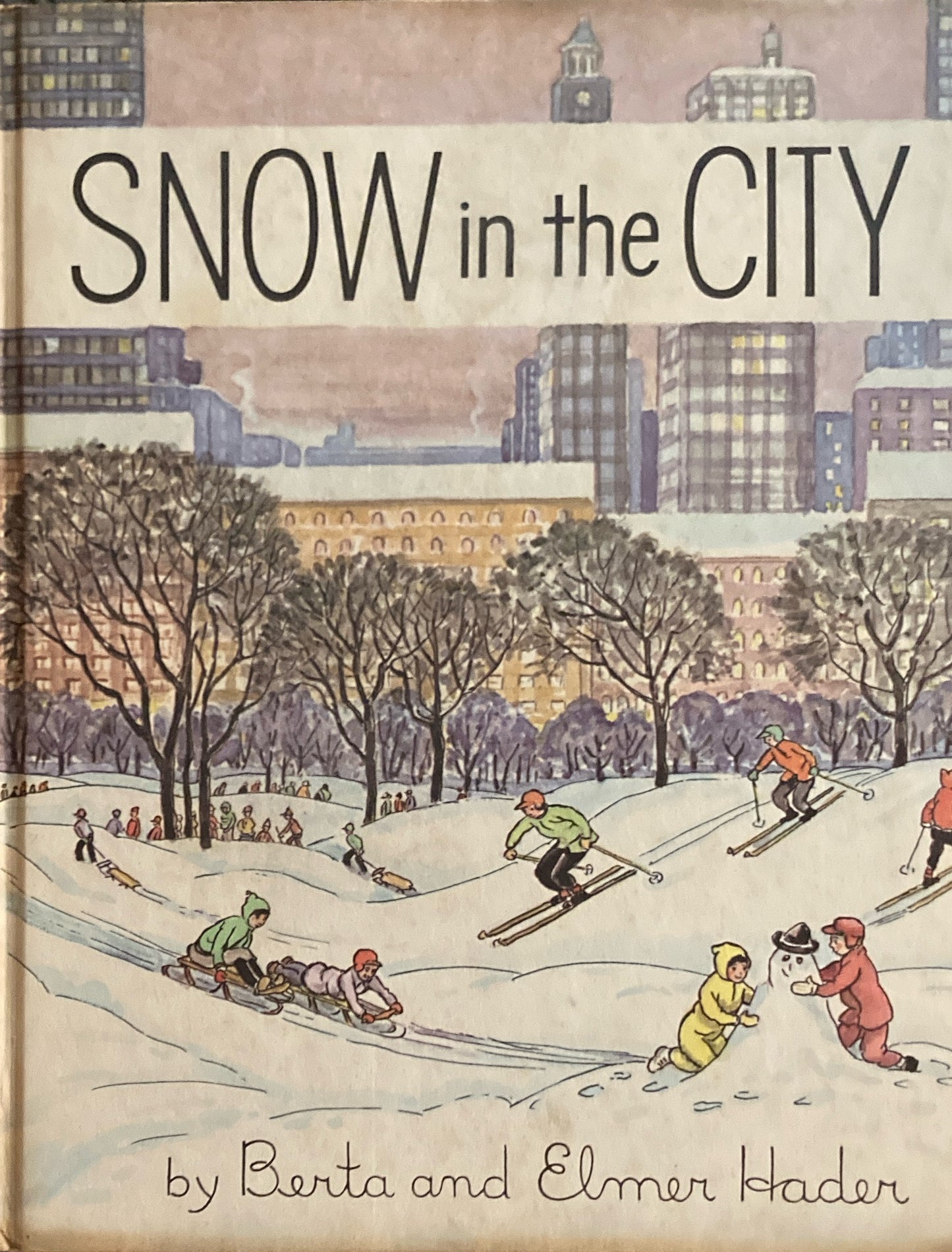 Snow in the City Berta and Elmer Hader