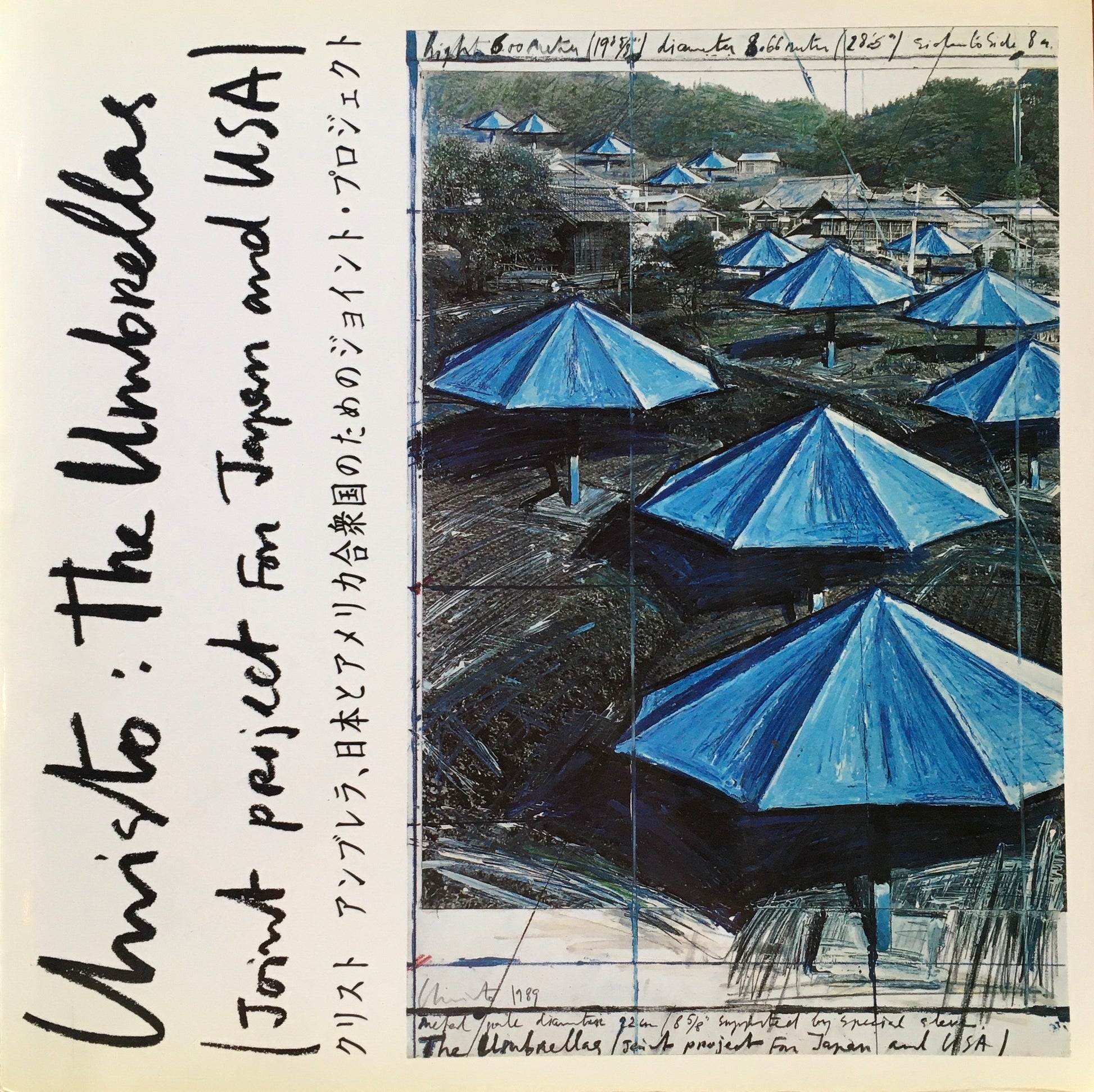 Christo : the Umbrellas クリスト アンブレラ、日本とアメリカ合衆国のためのジョイント・プロジェクト