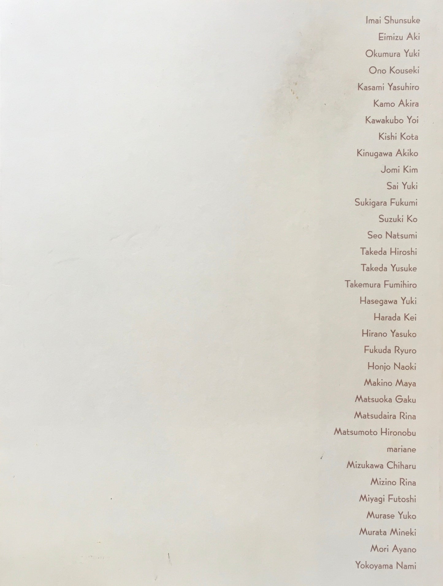 VOCA展 2015 現代美術の展望 新しい平面の作家たち