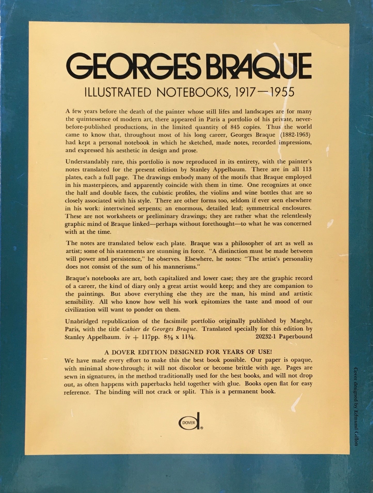 Georges Braque Illustrated Notebooks 1917-1955