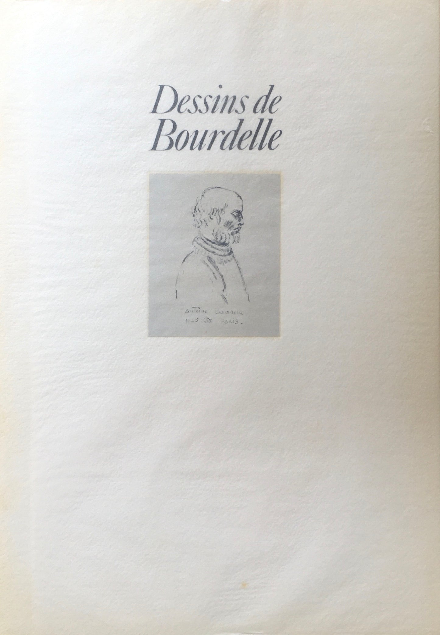 ブールデル 素描の魅惑への案内