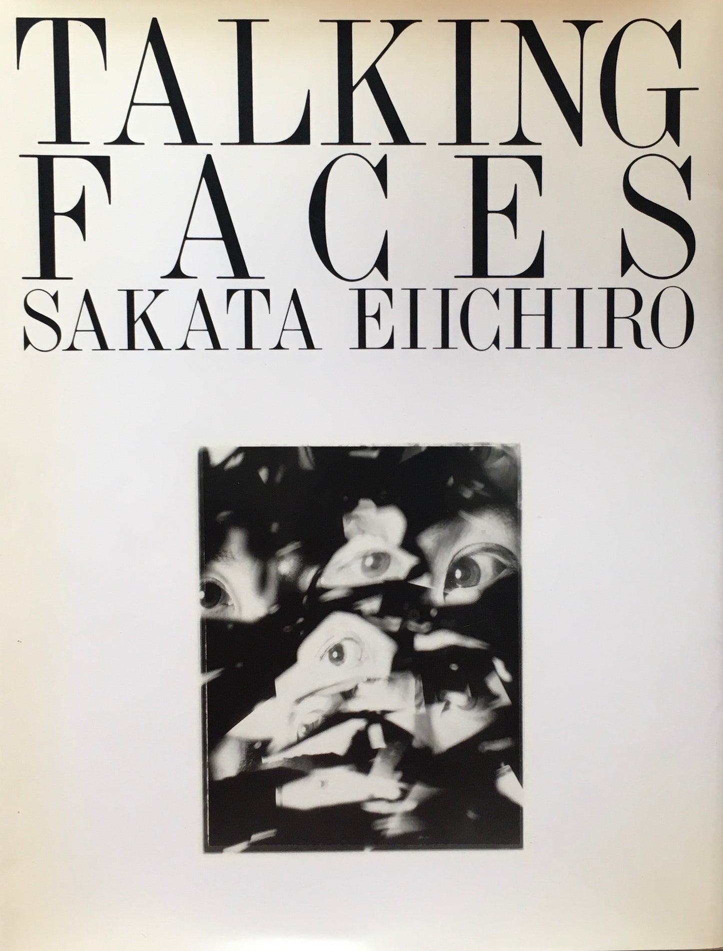 TALKING FACES 坂田栄一郎 写真集 献呈署名入