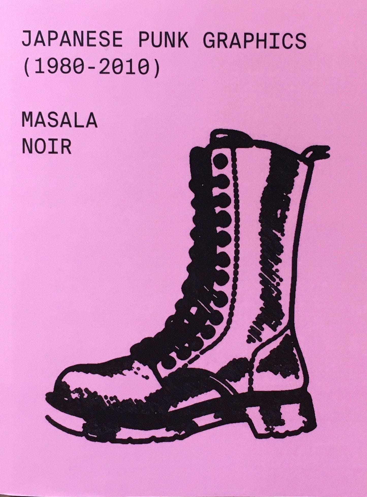 JAPANESE PUNK GRAPHICS MASALA NOIR