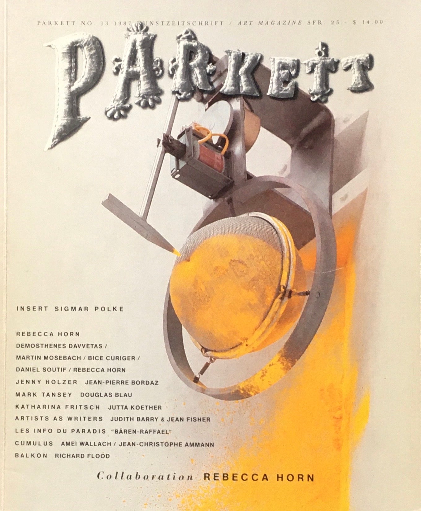 PARKETT No.13