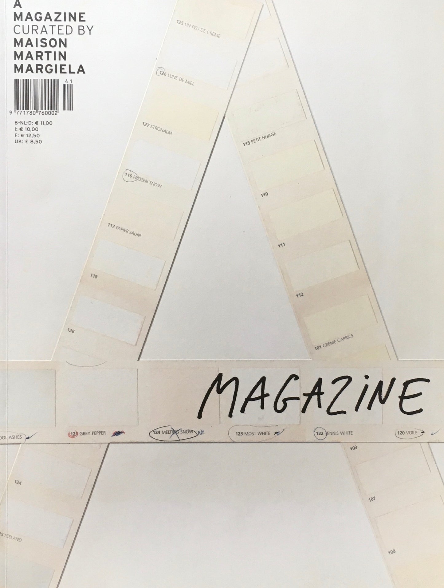 A MAGAZINE #1 CURATED BY MAISON MARTIN MARGIELA マルタン・マルジェラ