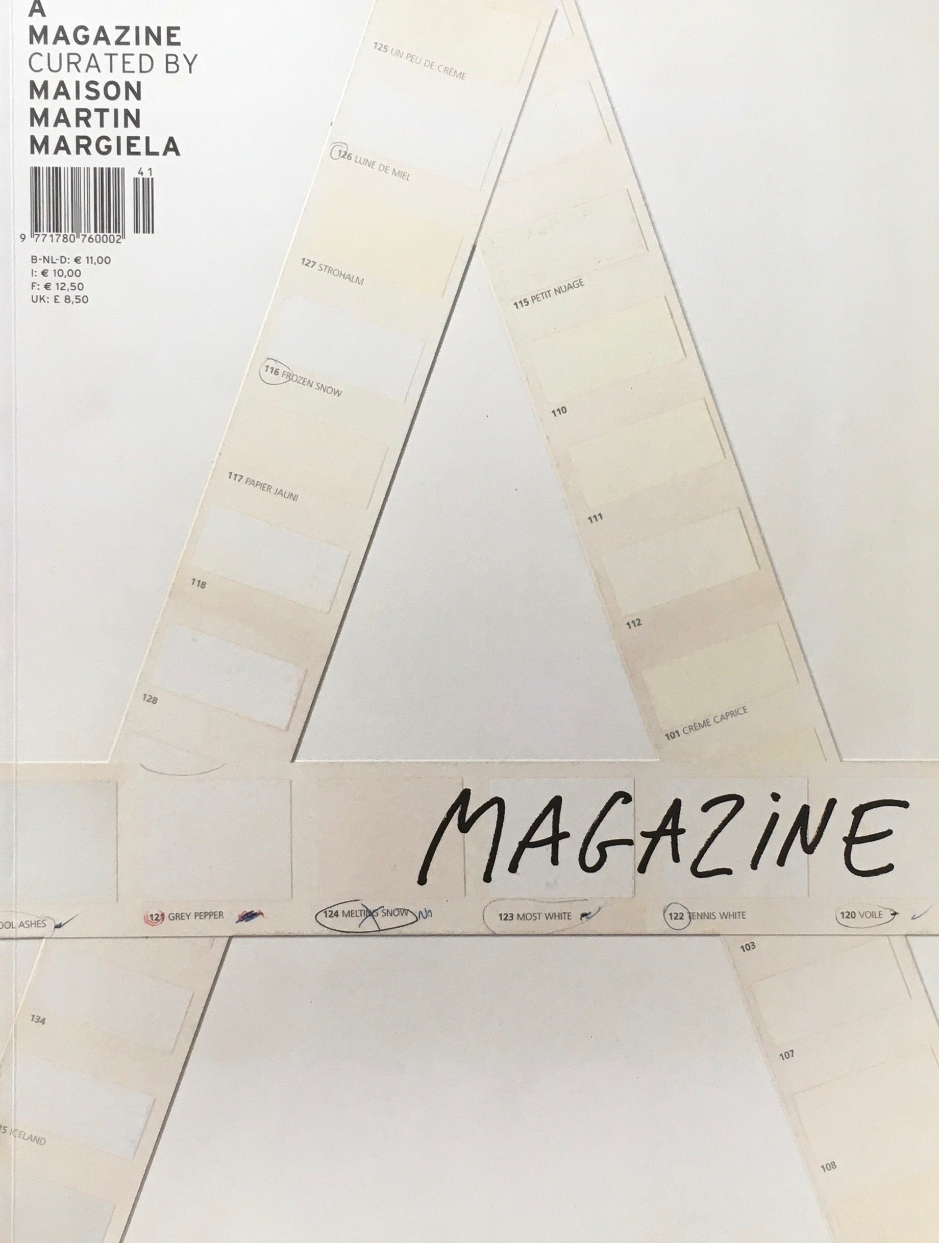A MAGAZINE #1 CURATED BY MAISON MARTIN MARGIELA マルタン・マルジェラ