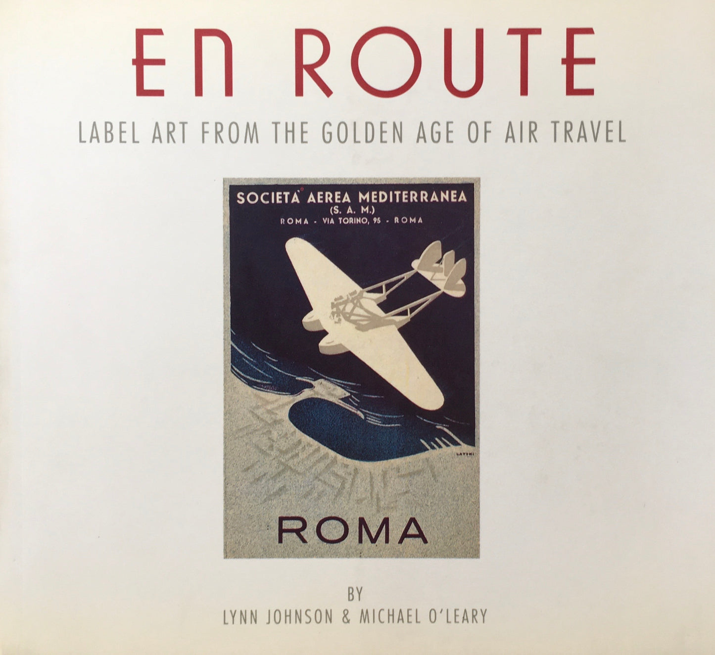 En Route Label Art from the Golden Age of Air Travel