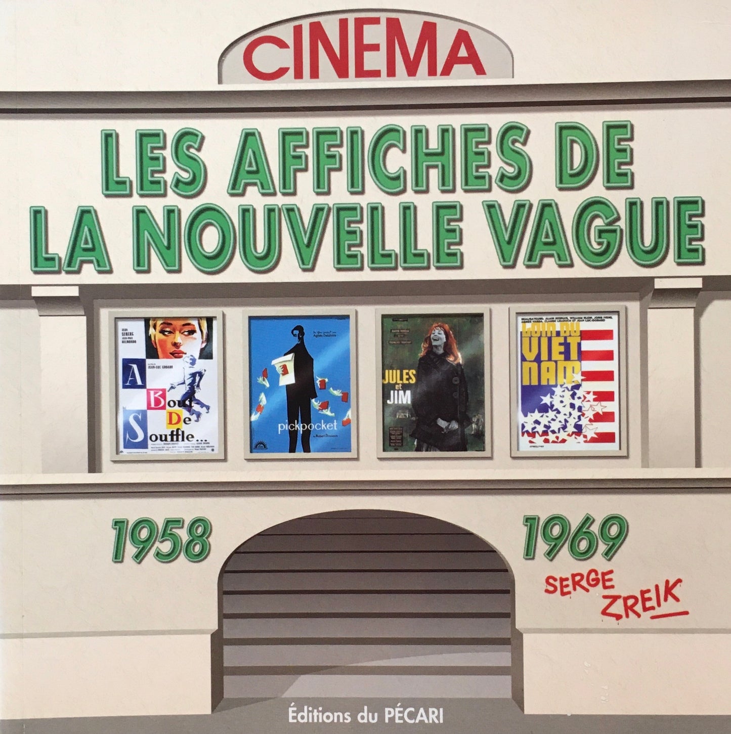 Les affiches de la nouvelle vague 1958 - 1969