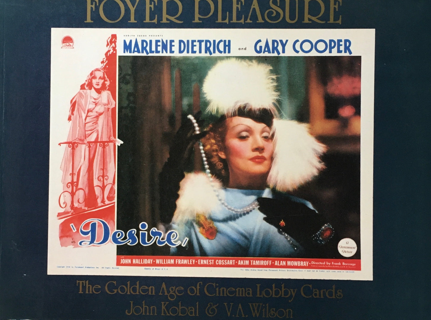 Foyer Pleasure The Golden Age of Cinema Lobby Card