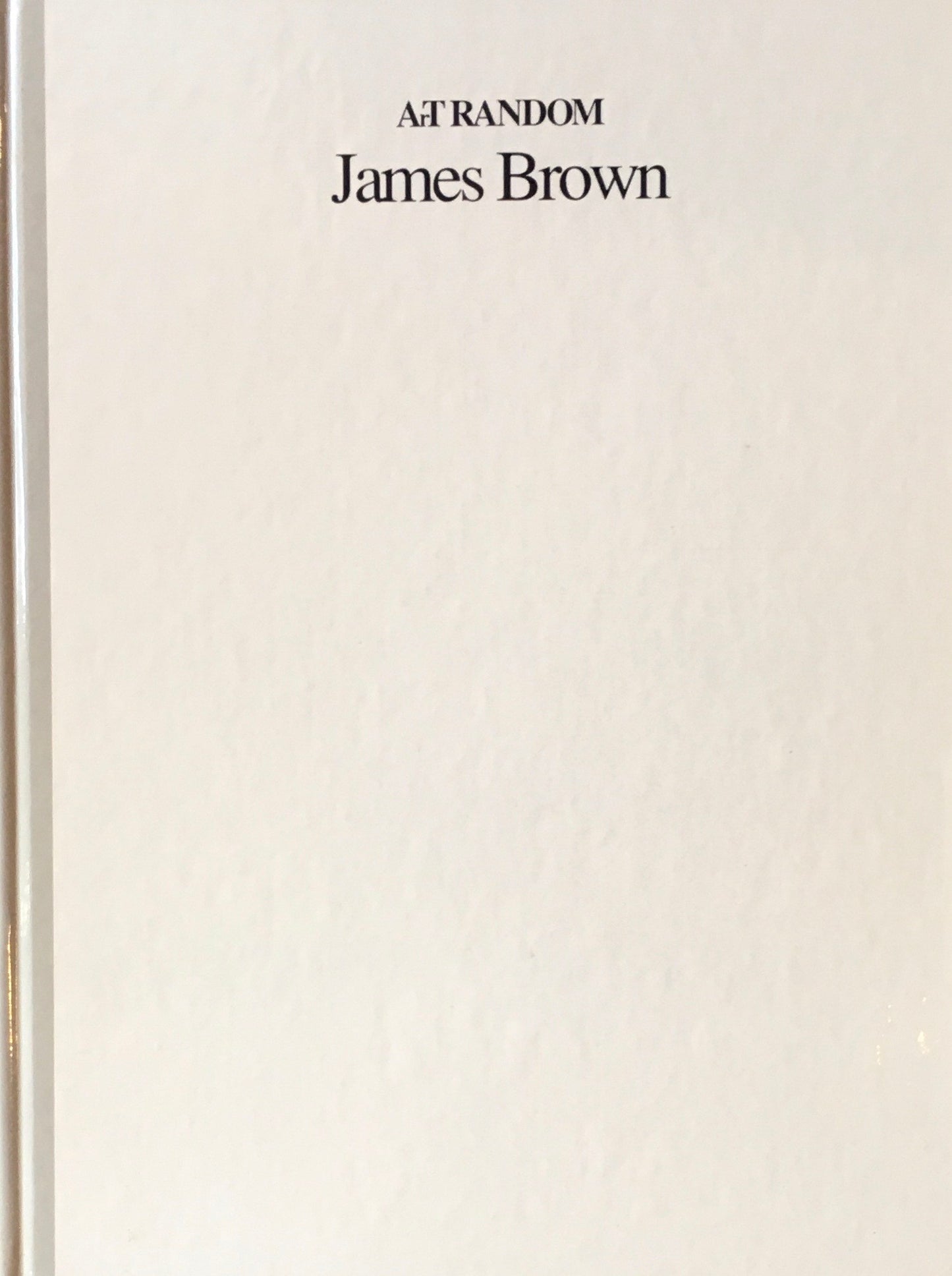 ArT RANDOM 32 James Brown Srabat mater