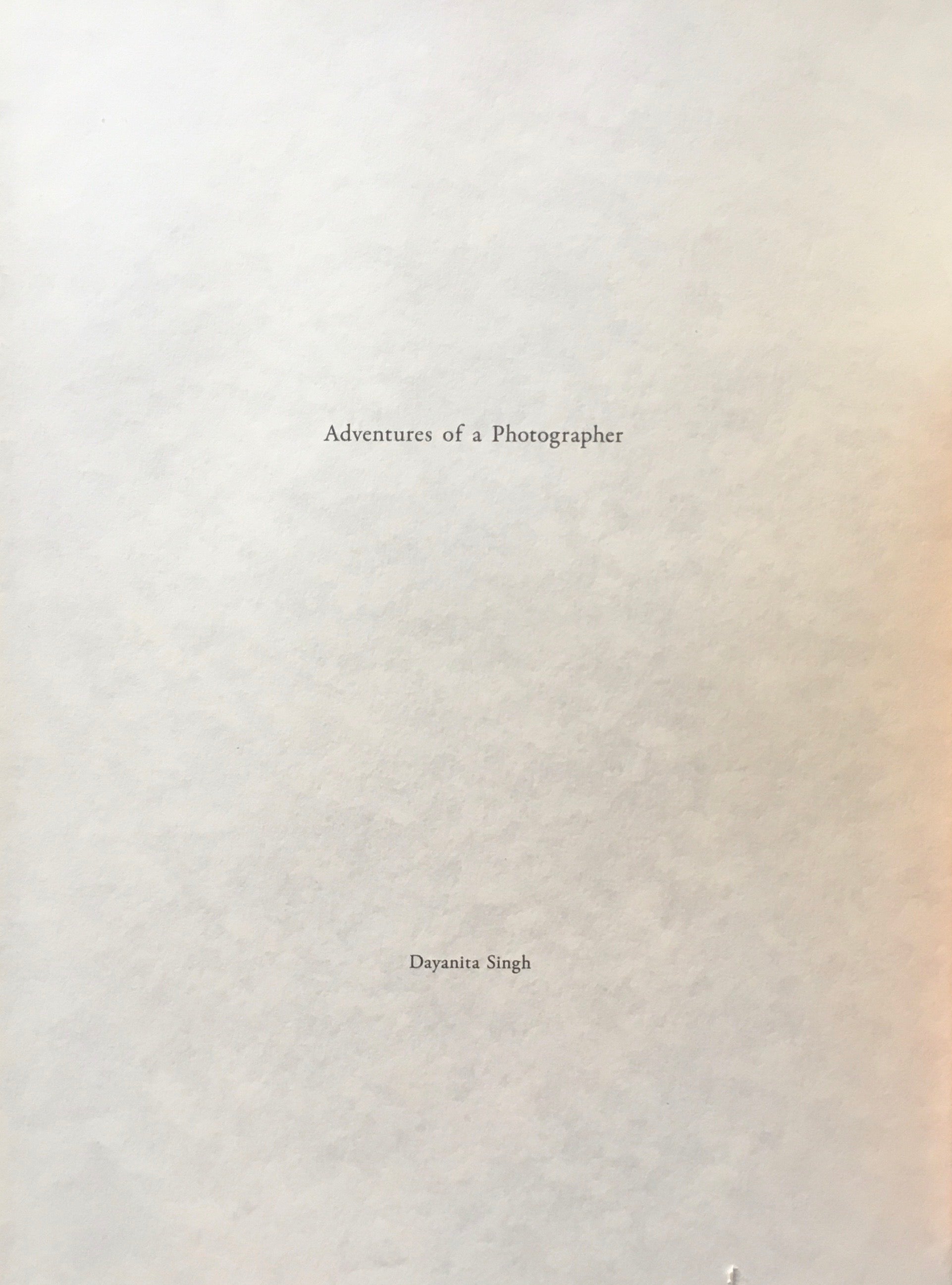 Adventures of a Photographer  Dayanita Singh ある写真家の冒険 ダヤニータ・シン展