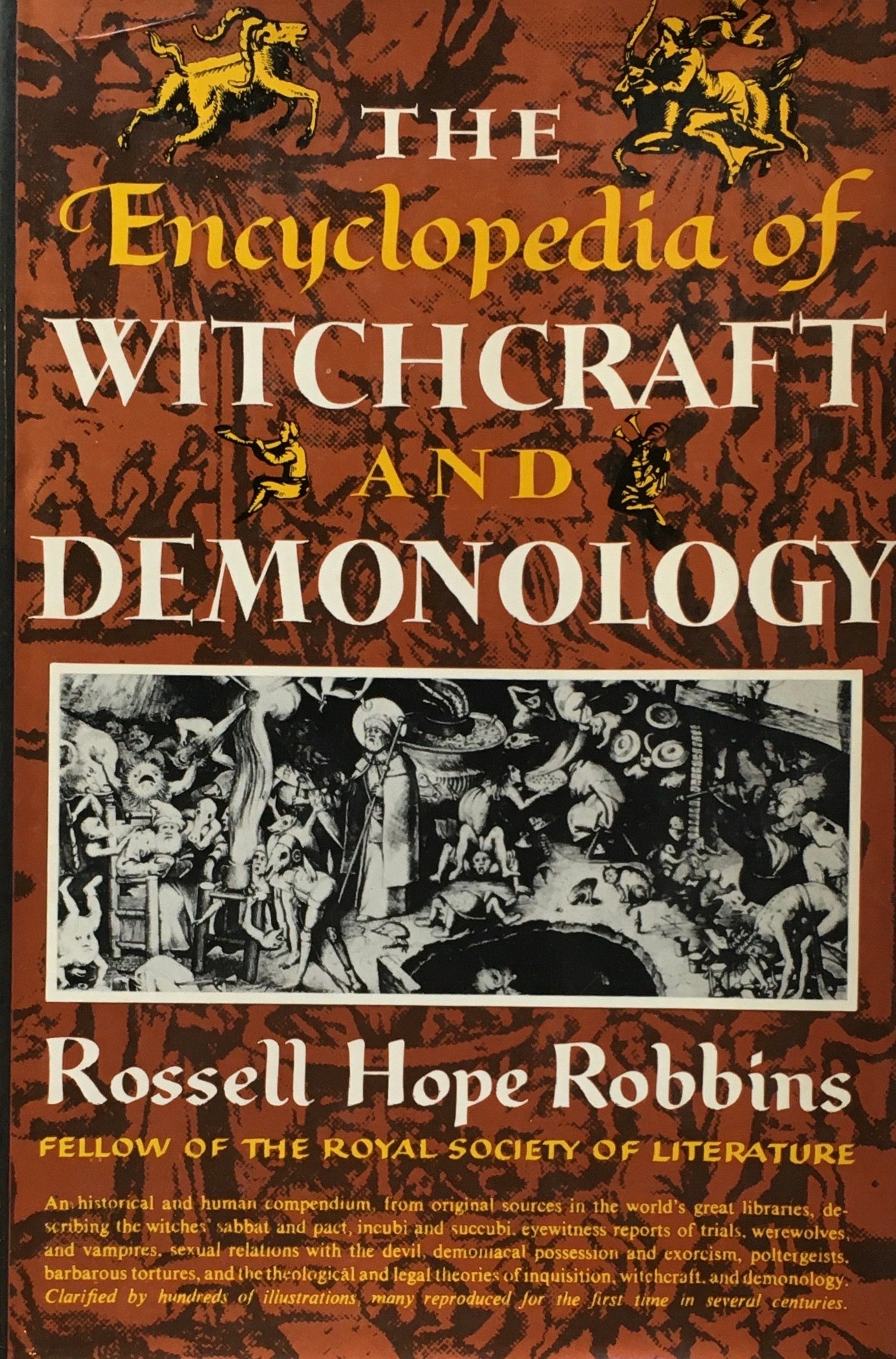 The Encyclopedia Of Witchcraft & Demonology Rossell Hope Robbins