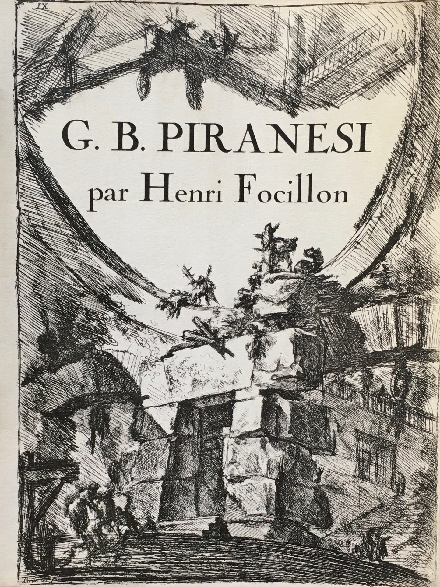 G.B.Piranesi Giovanni-Battista Piranesi ジョヴァンニ・バッティスタ・ピラネージ