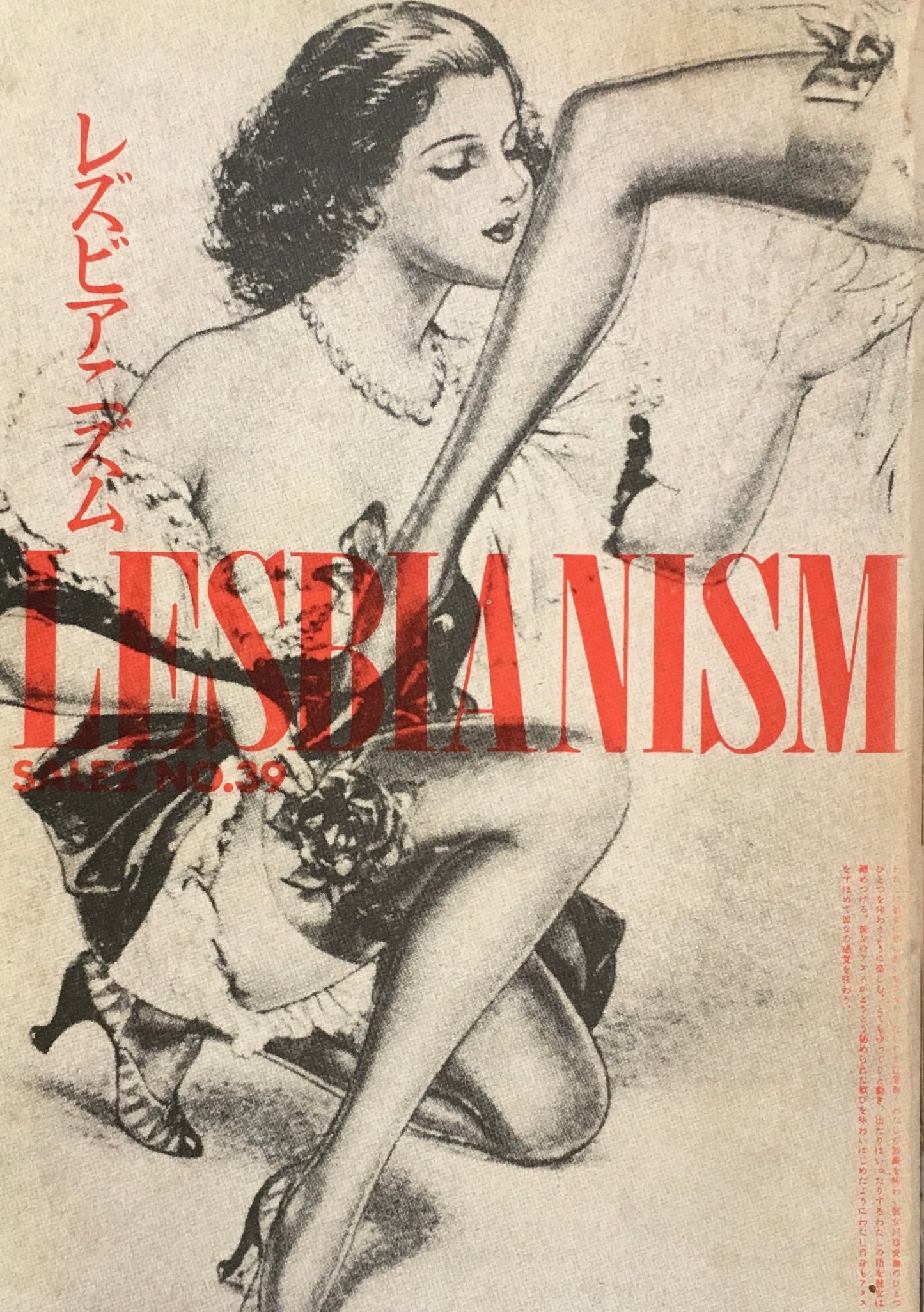 SALE2 NO.39 レズビアニズム 大類信