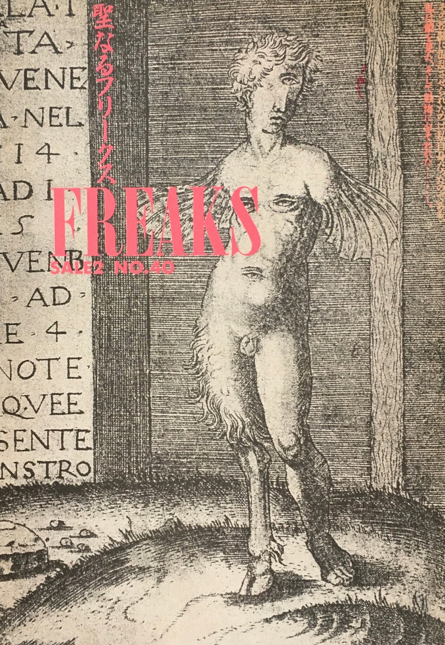 SALE2 NO.40 聖なるフリークス 大類信