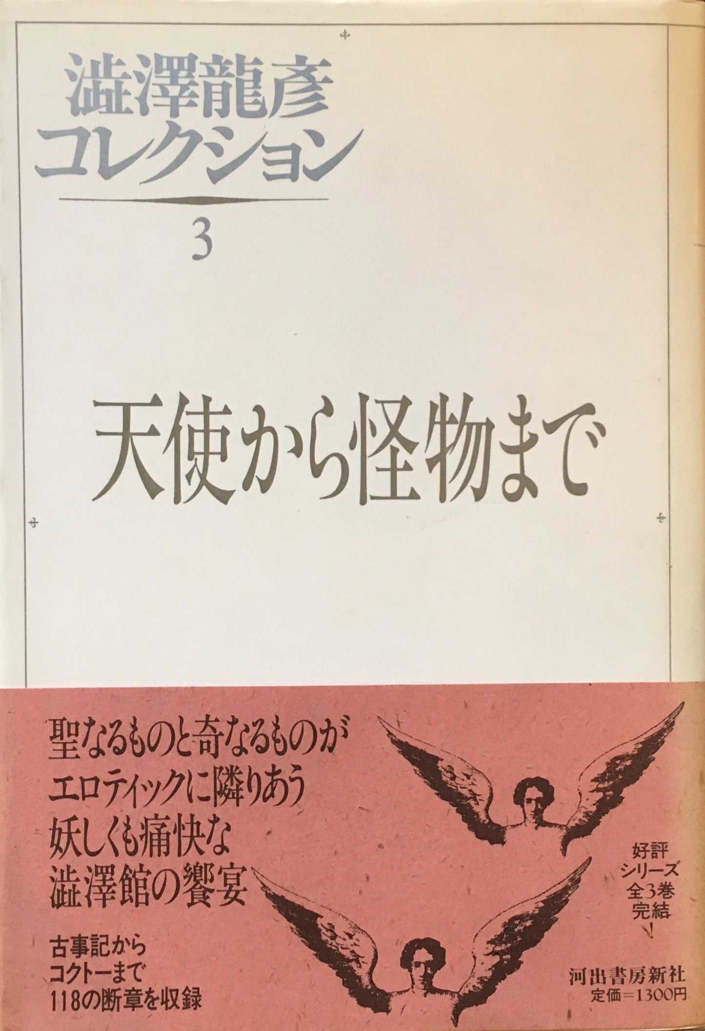 澁澤龍彦コレクション 全3巻 揃 夢のかたち オブジェを求めて 天使から怪物まで