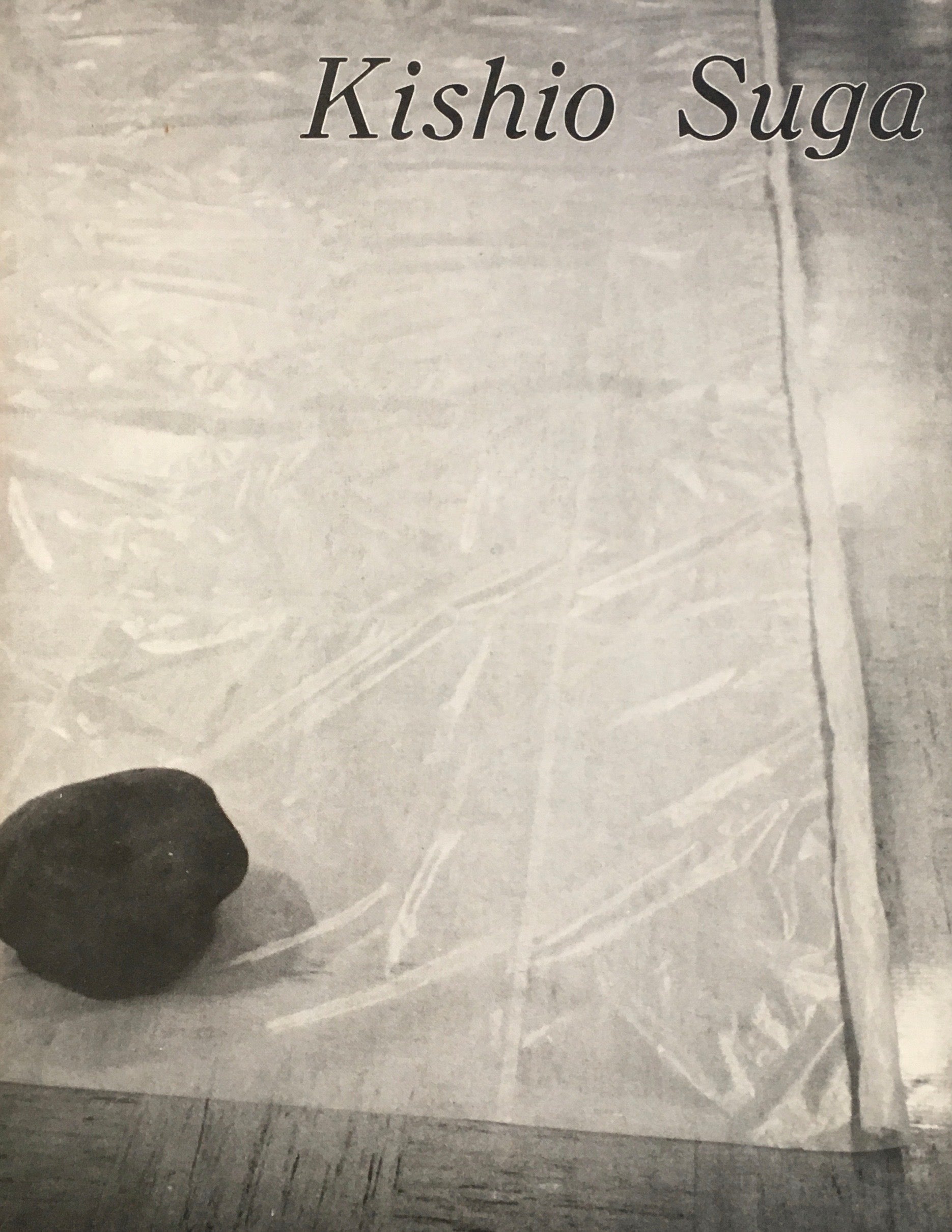 Kishio Suga 1980 菅木志雄 かねこ・あーとギャラリー