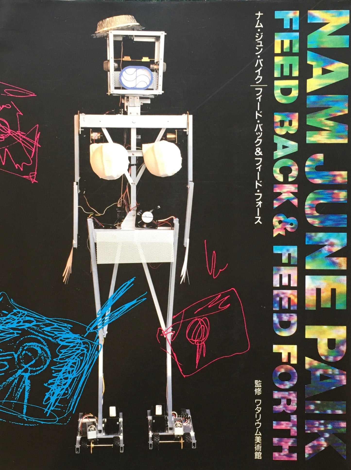 ナムジュン・パイク フィード・バック&フィード・フォース ワタリウム美術館