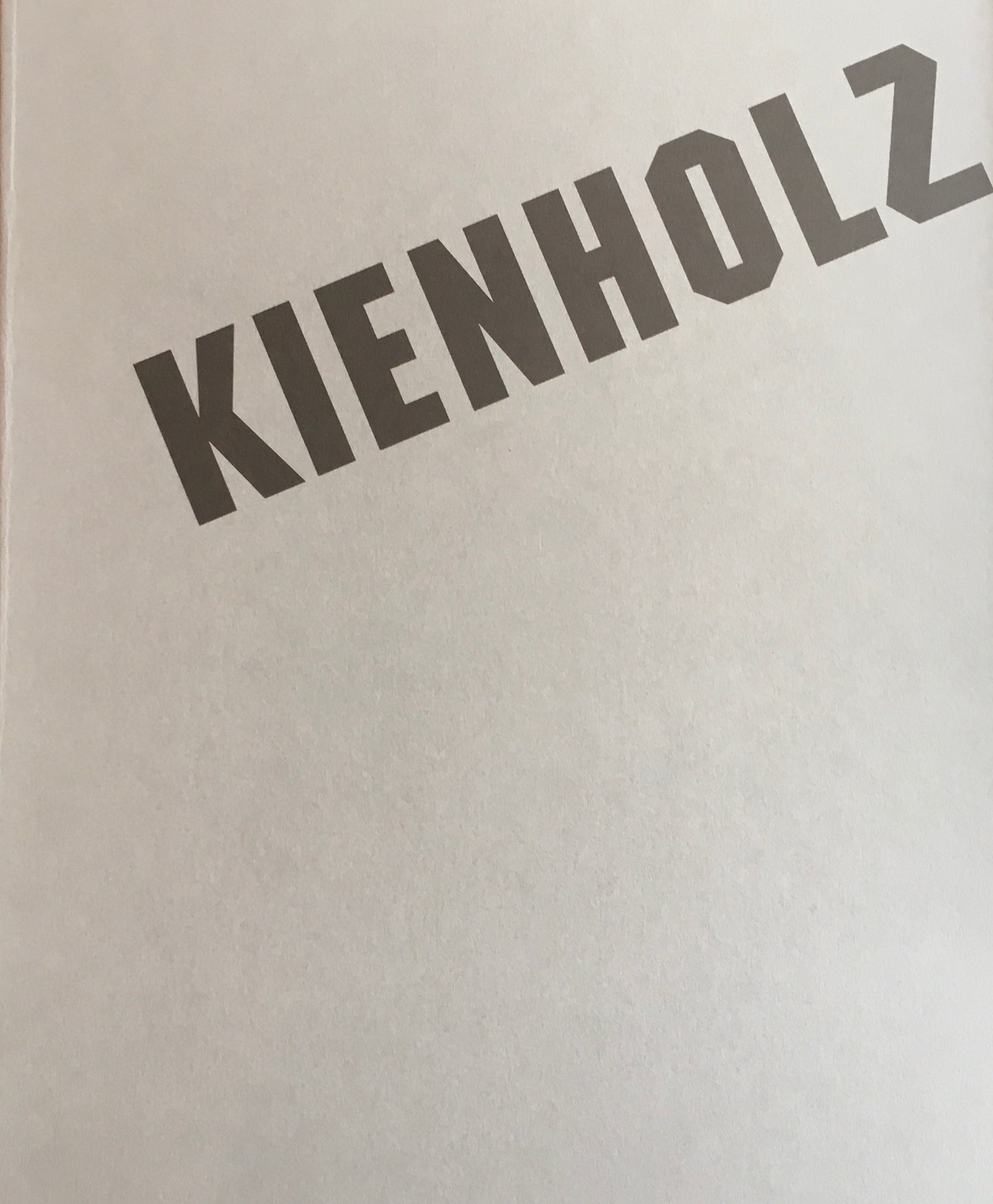 Kienholz エドワード・キーンホルツ