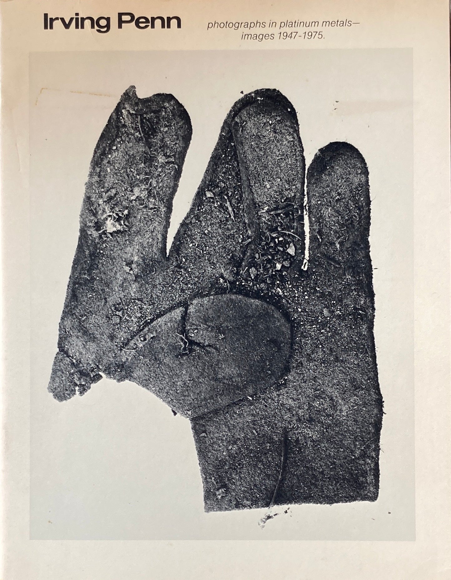 Irving Penn photographs in platinum metals images 1947-1975