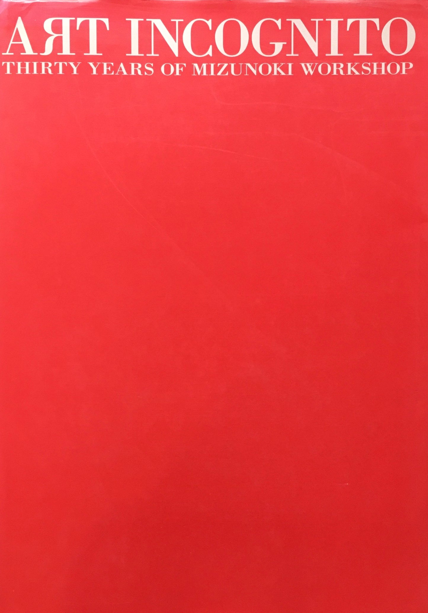 ART INCOGNITO THIRTY YEARS OF MIZUNOKI WORKSHOP