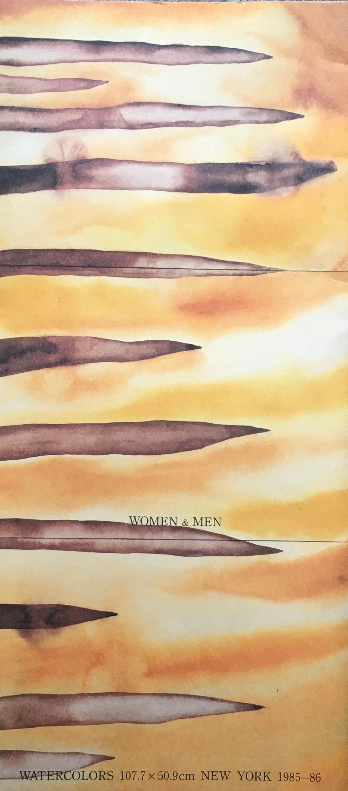 FRANCESCO CLEMENTE WOMEN&MEN 女達と男達 AKIRA IKEDA GALLERY TOKYO 1986