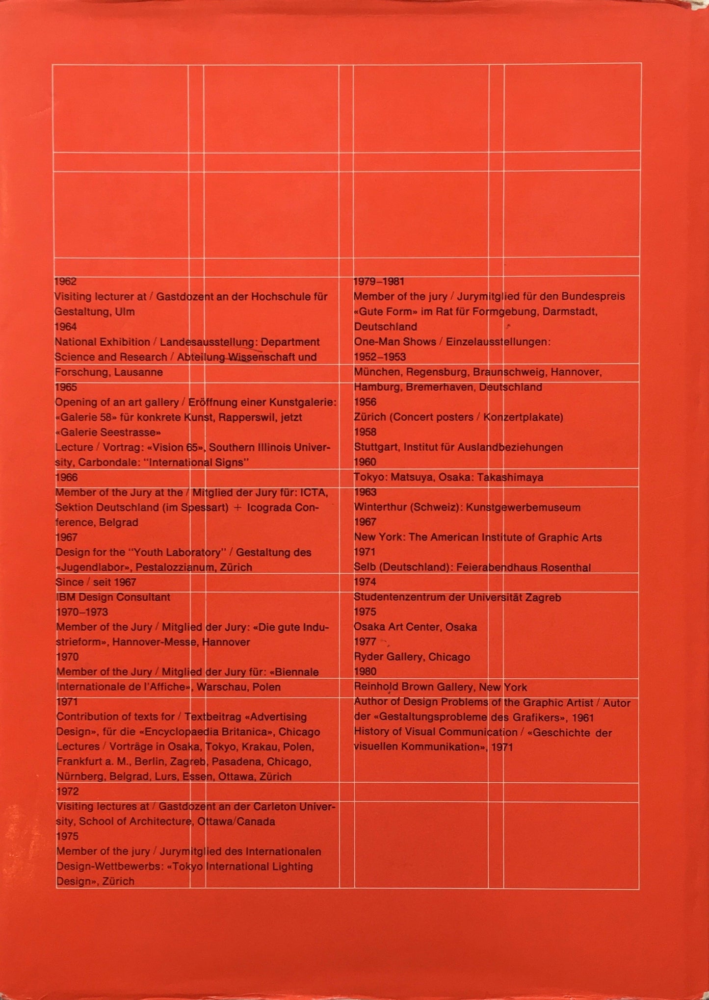 Grid systems in graphic design Raster systeme Josef Muller-Brockmann