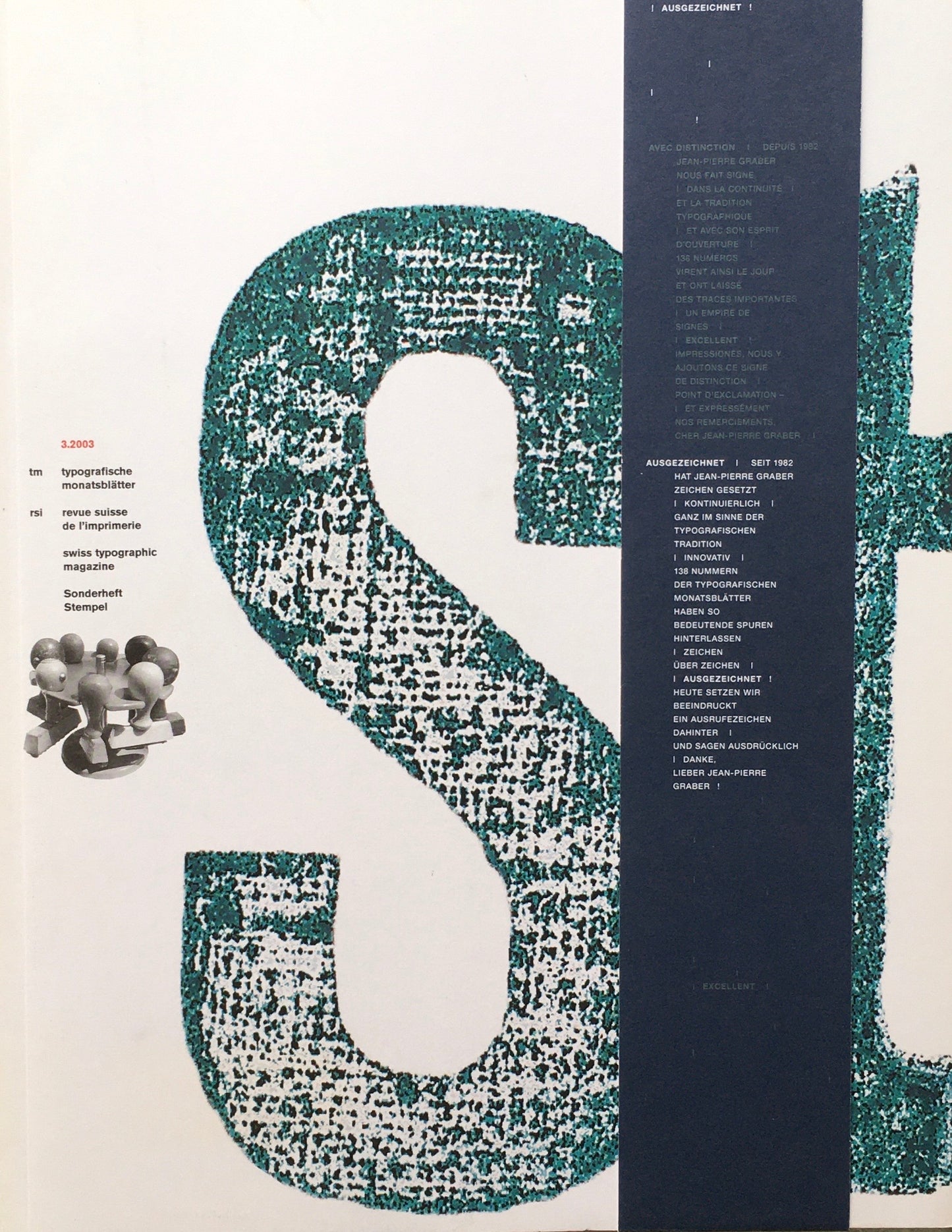 Typografische Monatsblatter 3.2003 Swiss Typographic Magazine