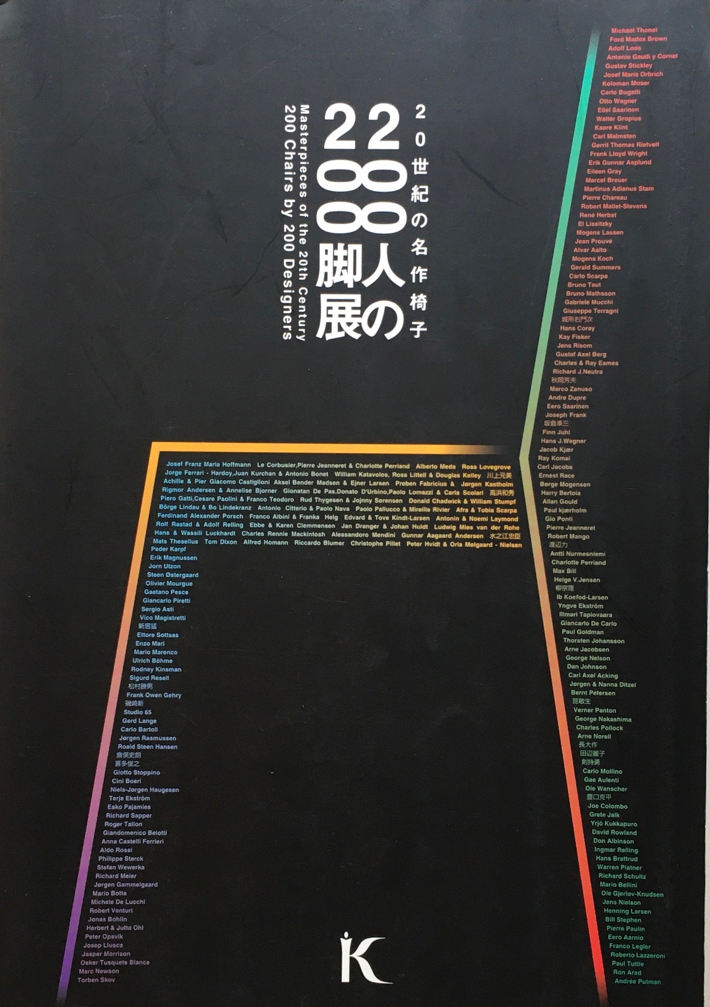 200人の200脚展 20世紀の名作椅子 神戸ファッション美術館