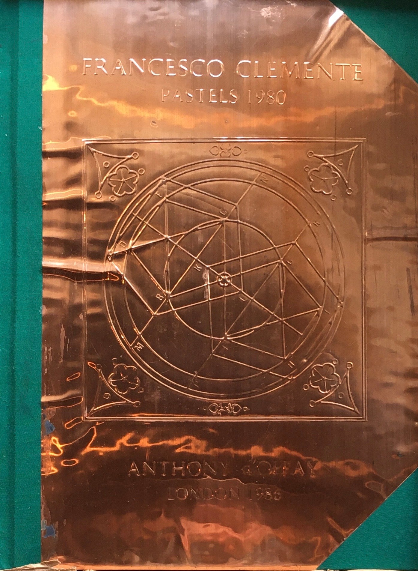 FRANCESCO CLEMENTE PASTELS 1980 フランチェスコ・クレメンテ作品集 限定版 署名入り