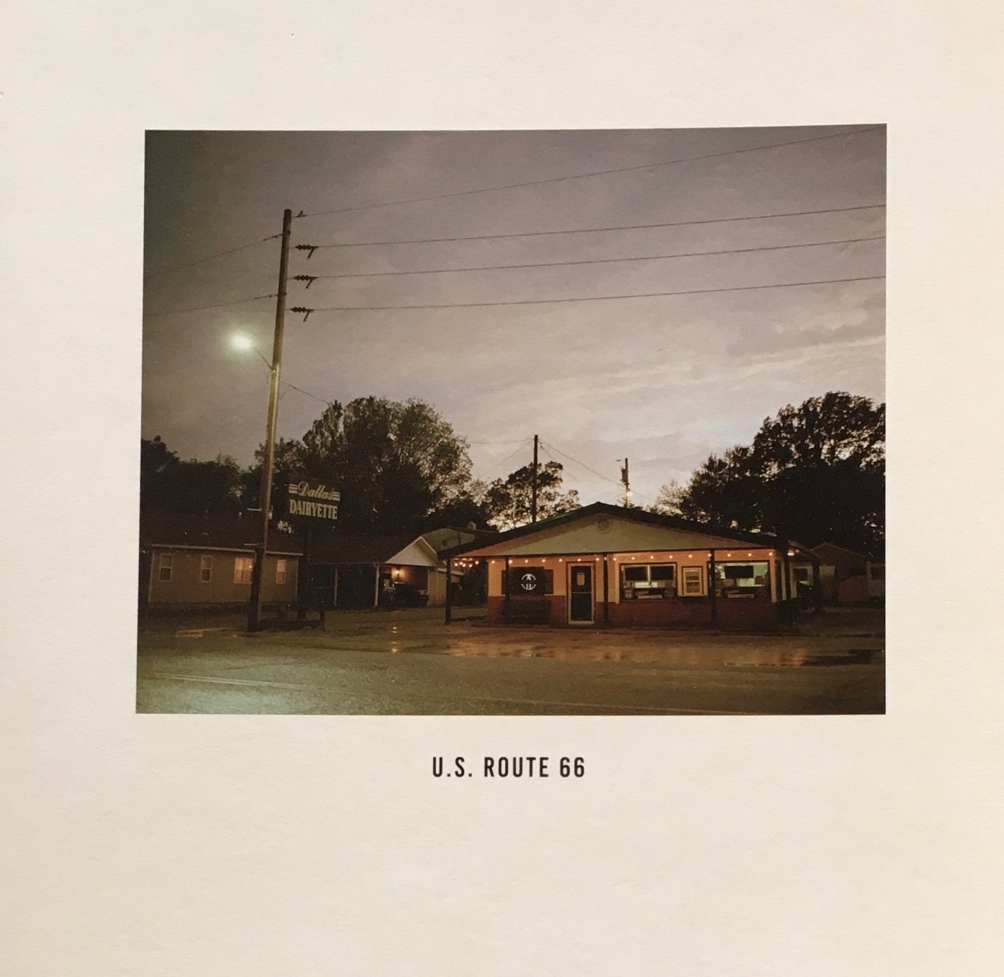 U.S.ROUTE 66 Oklahoma / Kansas 上田晃司 サイン入り