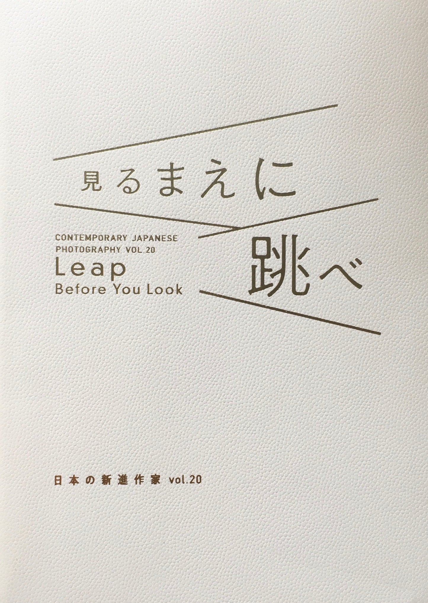 見るまえに跳べ 日本の新進作家vol.20 東京都写真美術館