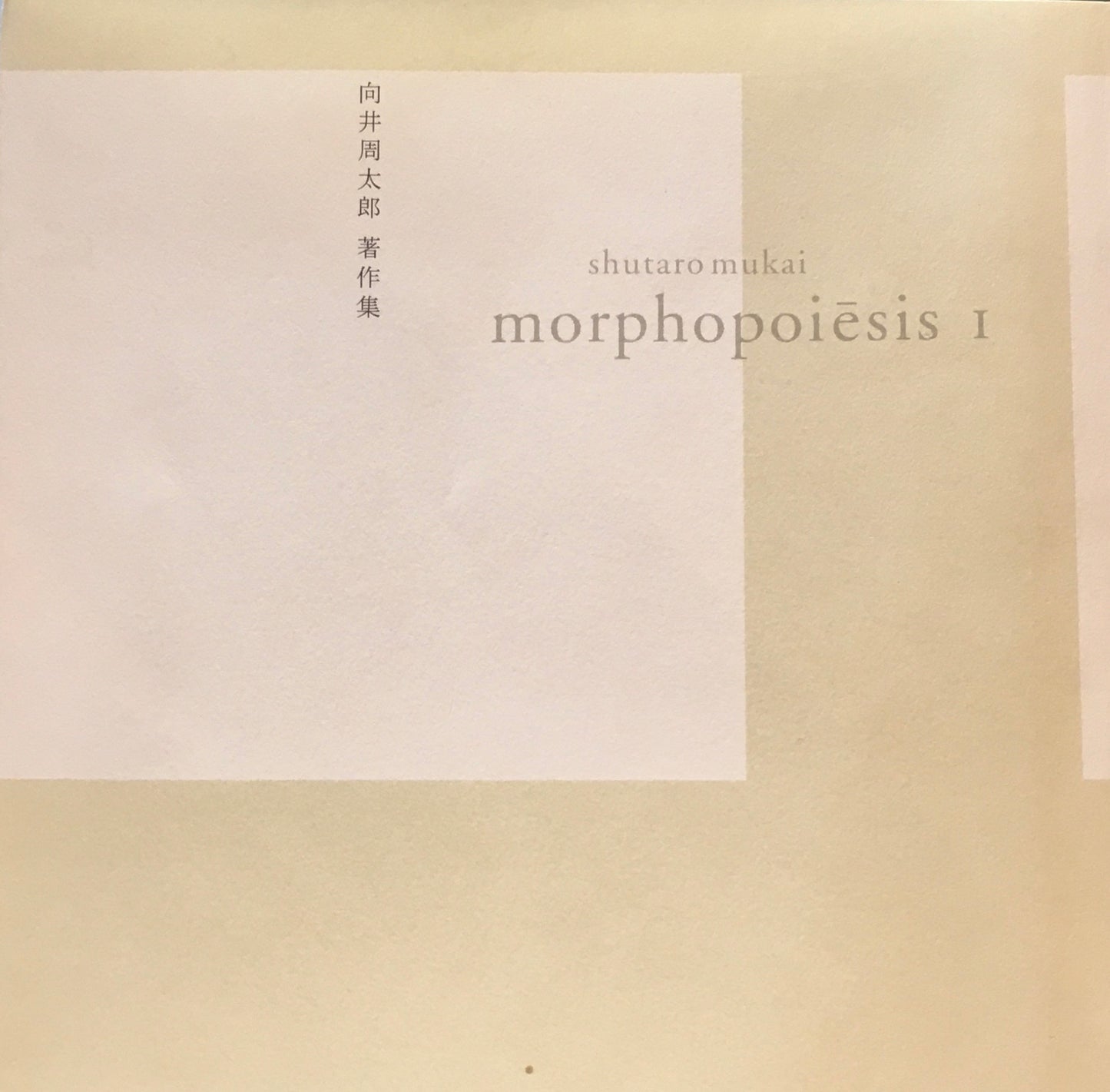 かたちの詩学 向井周太郎