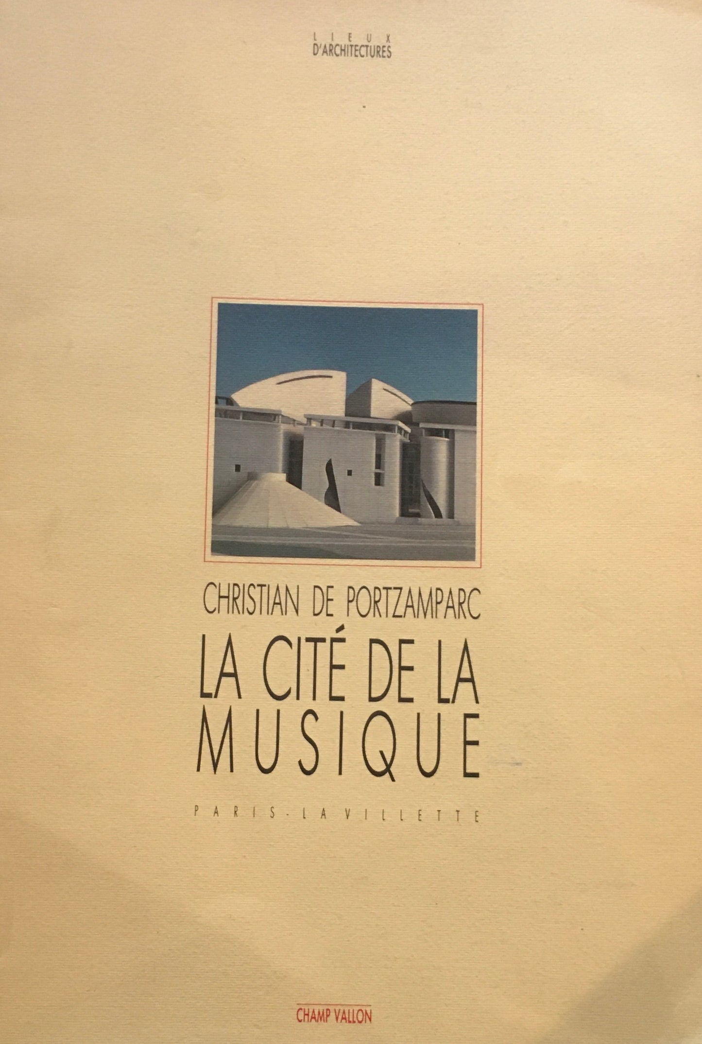 La Cite de La Musique Paris-La-Villette