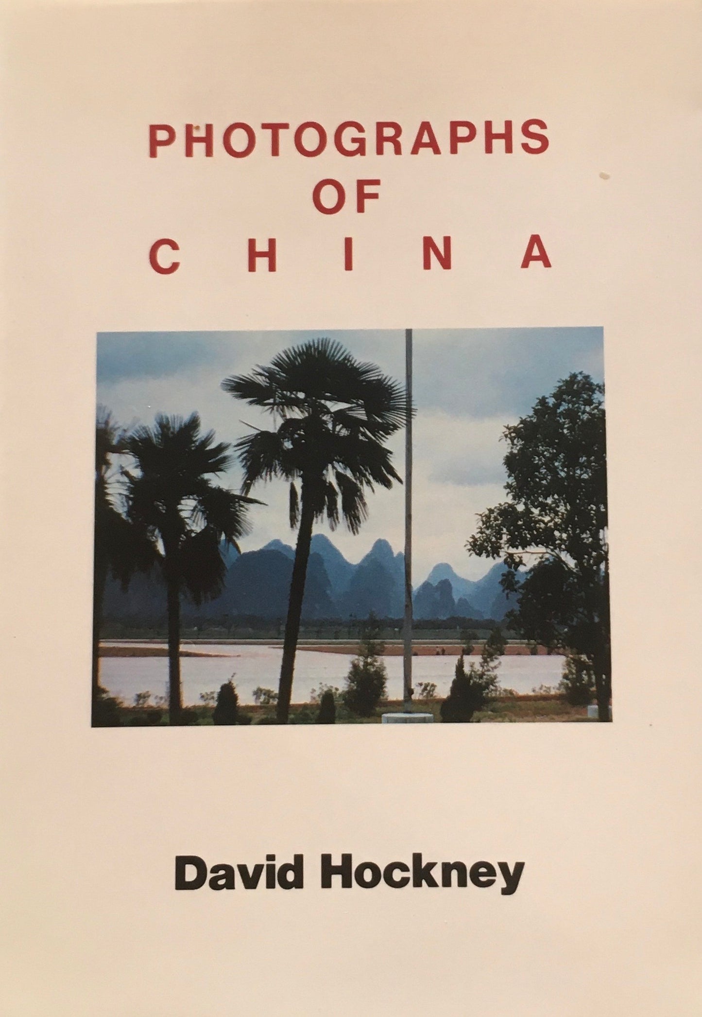 Photographs of China David Hockney デイヴィッド・ホックニー