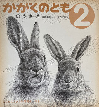 のうさぎ 藪内正幸 かがくのとも47号 1973年2月号