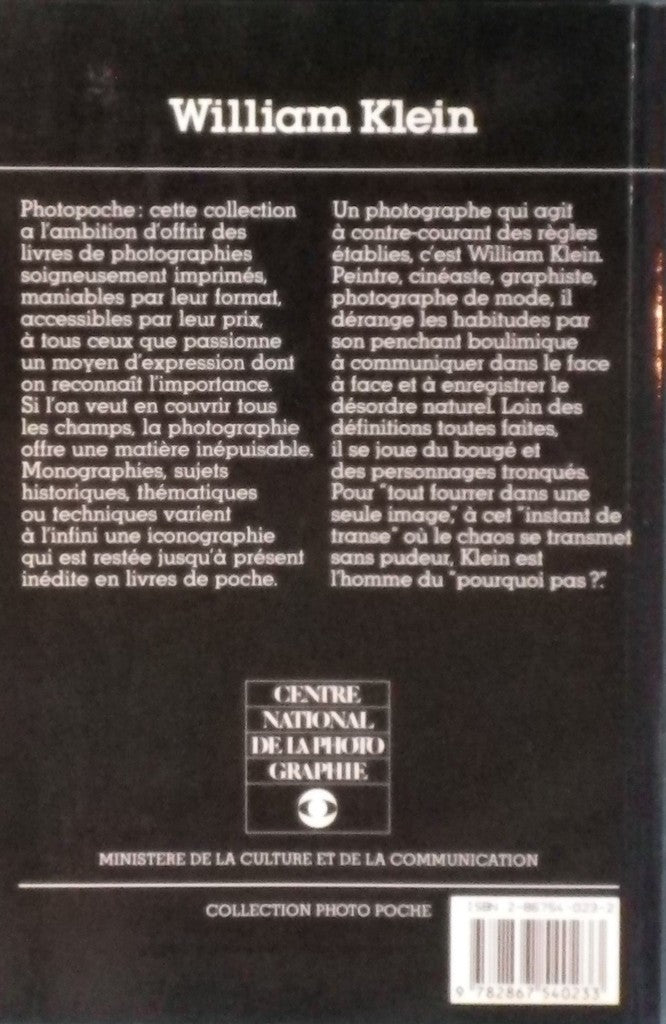 Photo Poche William Klein ウィリアム・クライン