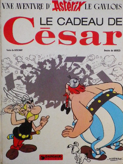 アステリックスの冒険 le cadeau de césar ルネ・ゴシニ アルベール・ユデルゾ フランス版
