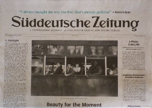 Robert Frank Books and Films 1947–2016 newspaper ロバート・フランク 展覧会カタログ