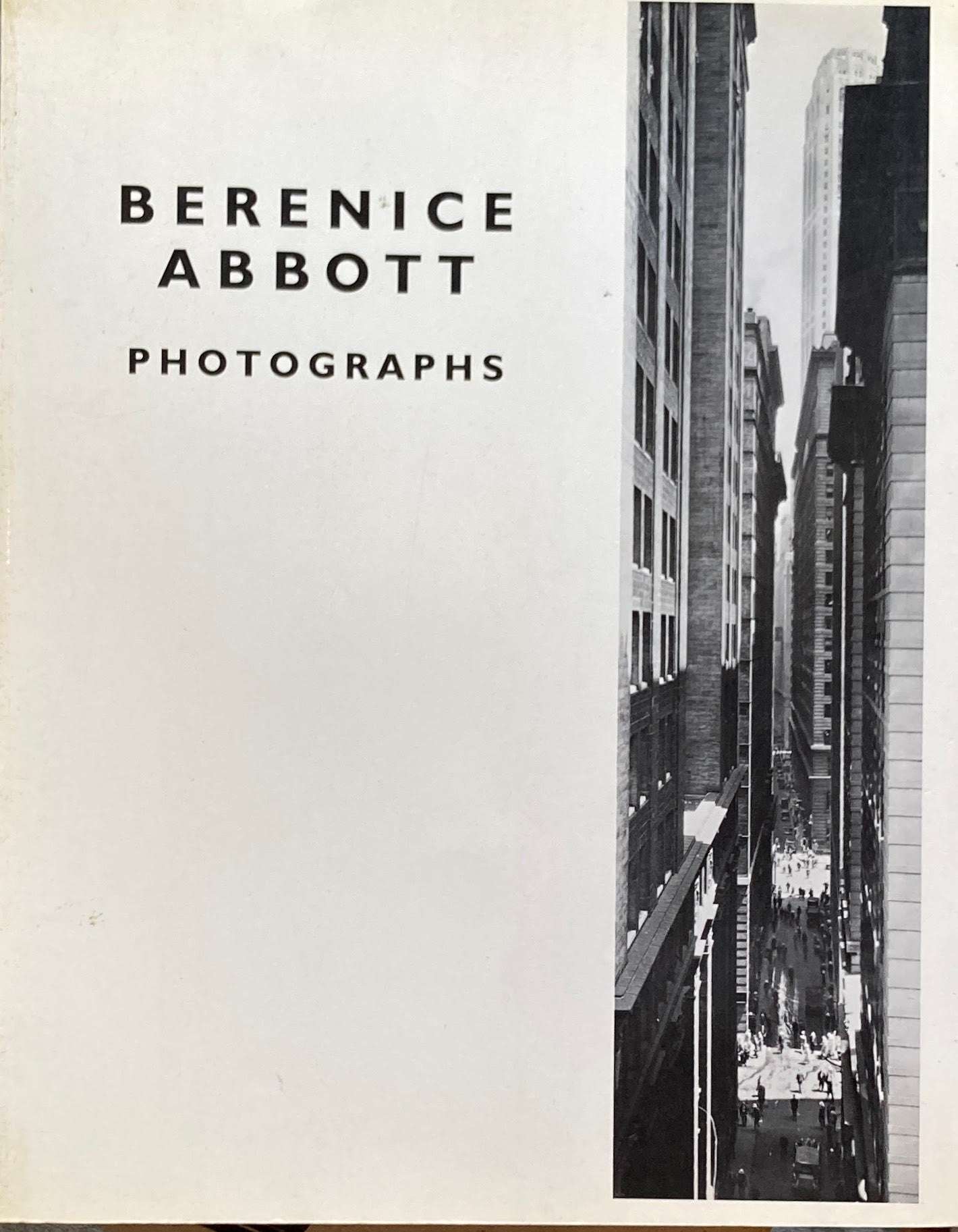 Photographs Bernice Abbott ベレニス・アボット写真集