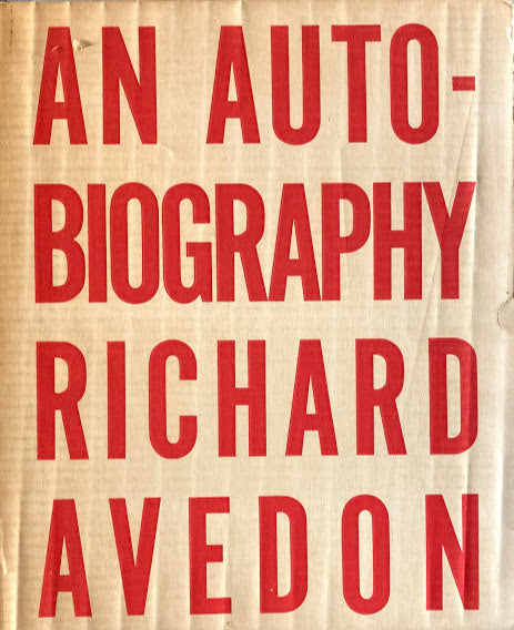 An Autobiography Richard Avedon リチャード・アヴェドン写真集 初版 函入