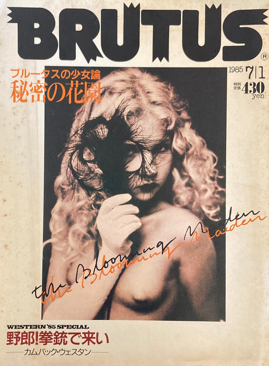 BRUTUS114 1985年7/1号 ブルータス ブルータスの少女論 秘密の花園