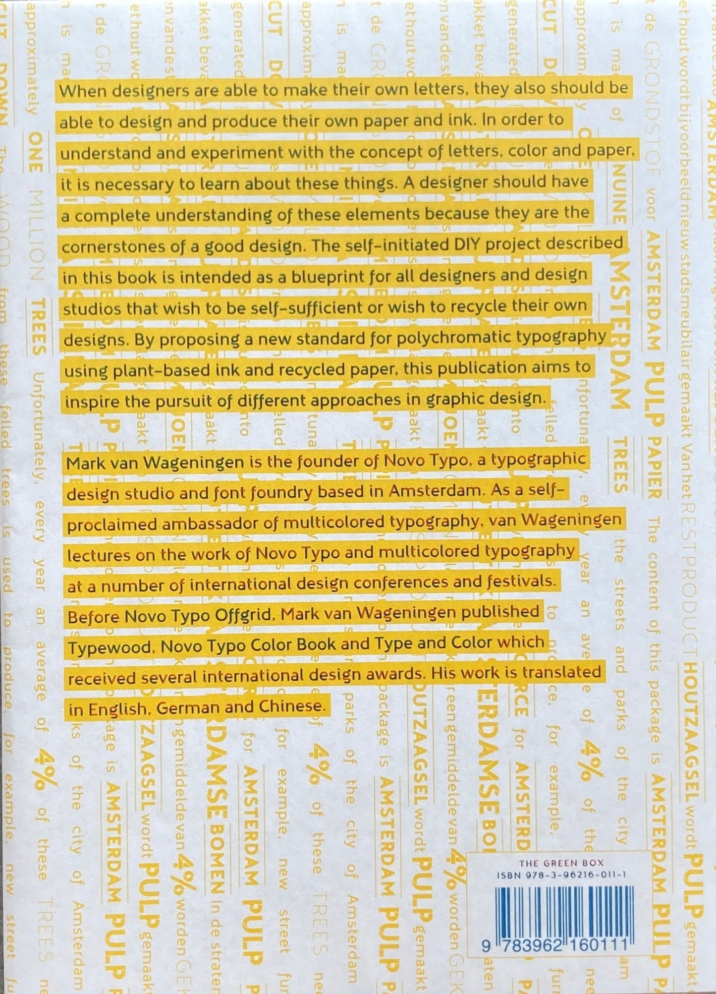 Novo Typo Offgrid Mark Van Wageningen