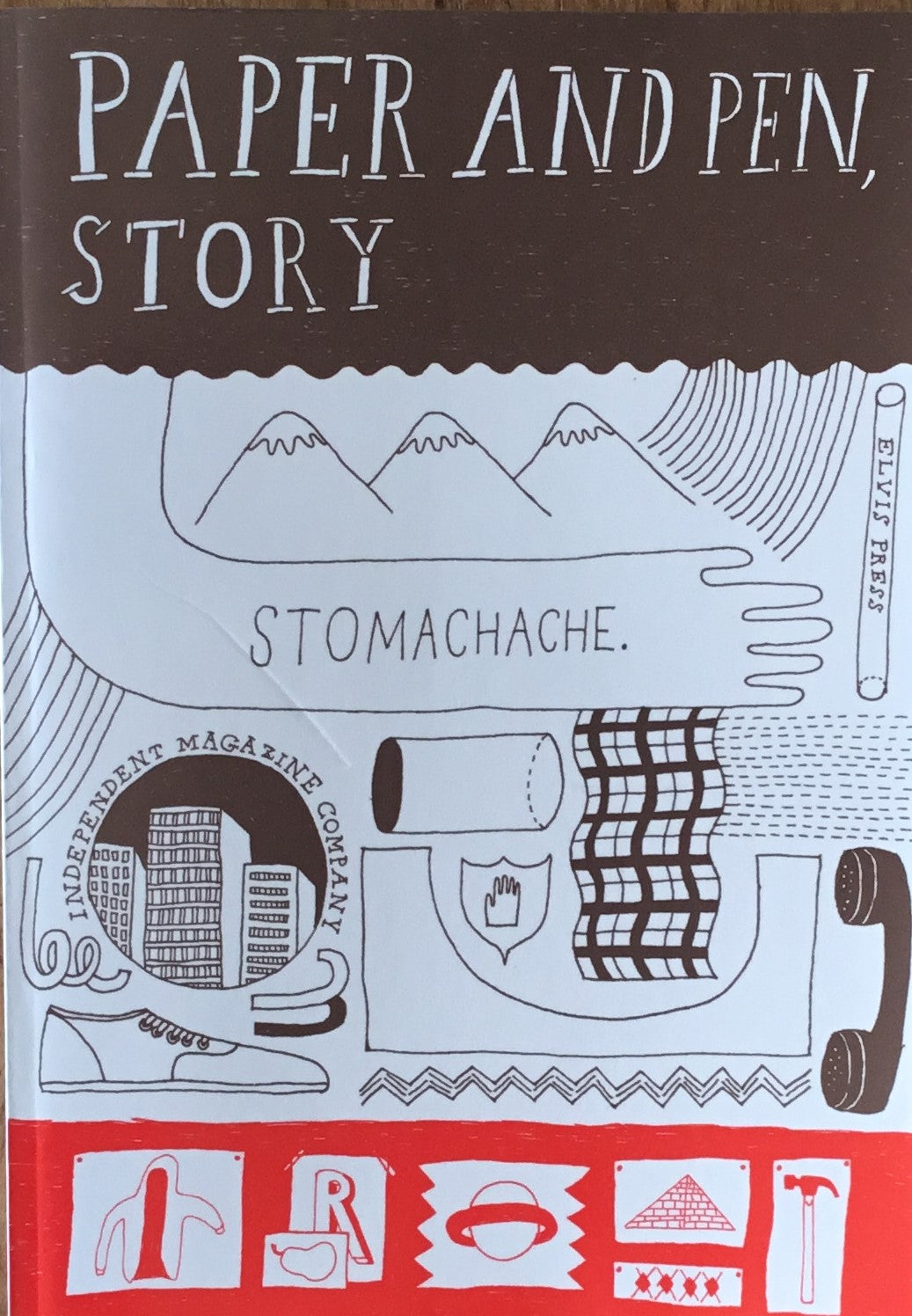 PAPER AND PEN,STORY STOMACHACHE